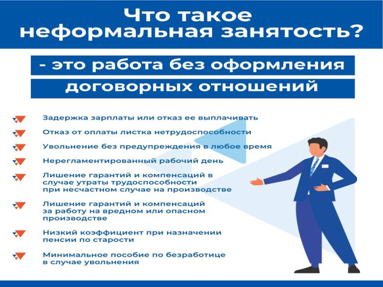 Неформальная занятость. Неформальная занятость.